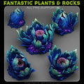 Carnivorous Alien Plants — creator render; models supplied unpainted