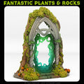 Elfic Portal With Its Magic Barrier — creator render; models supplied unpainted