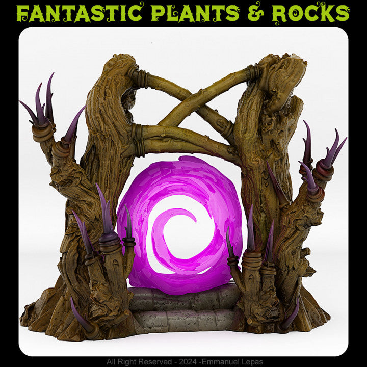 Witch Portal With Its Hypnotic Effect — creator render; models supplied unpainted