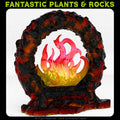 Lava Portal With Its Magma Fire Effect — creator render; models supplied unpainted