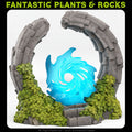 Pandora Portal With Its Water Vortex Effect — creator render; models supplied unpainted