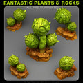 Alien Cactus — creator render; models supplied unpainted