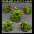 Carnivorous Hedges — creator render; models supplied unpainted
