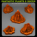 Martian Rocks — creator render; models supplied unpainted
