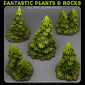 Pine Trees — creator render; models supplied unpainted