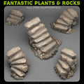Natural Stone Stairs — creator render; models supplied unpainted