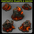 Virus Rocks — creator render; models supplied unpainted