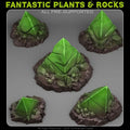 Alien Shards — creator render; models supplied unpainted