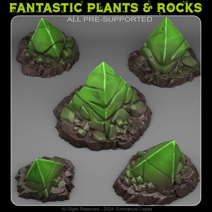 Alien Shards — creator render; models supplied unpainted