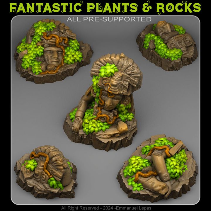 Aztec Ruins — creator render; models supplied unpainted
