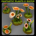 Toxic Swamp Plants — creator render; models supplied unpainted