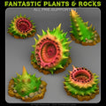 Carnivorous Husk Spikes — creator render; models supplied unpainted