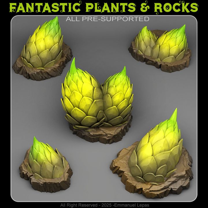 Dragon Spiked Eggs — creator render; models supplied unpainted