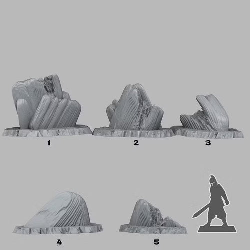 Acid Melted Stones — creator scale reference; reference figure not included
