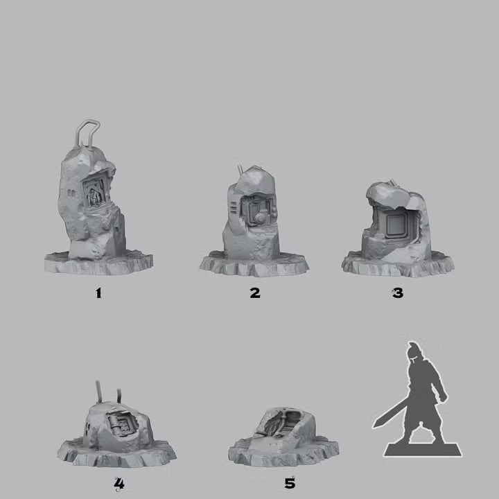 Cyber Stones — creator scale reference; reference figure not included