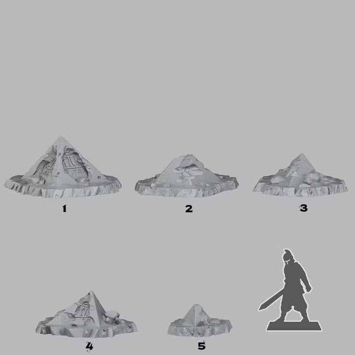 Egyptian Ruins — creator scale reference; reference figure not included