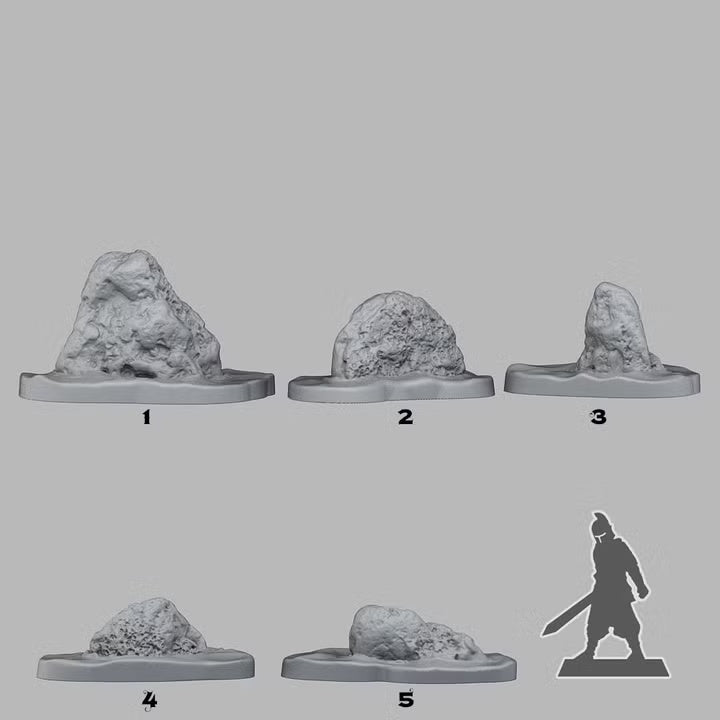 Reef Stones — creator scale reference; reference figure not included