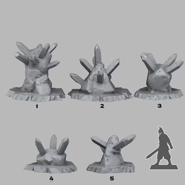 Trap Rocks — creator scale reference; reference figure not included