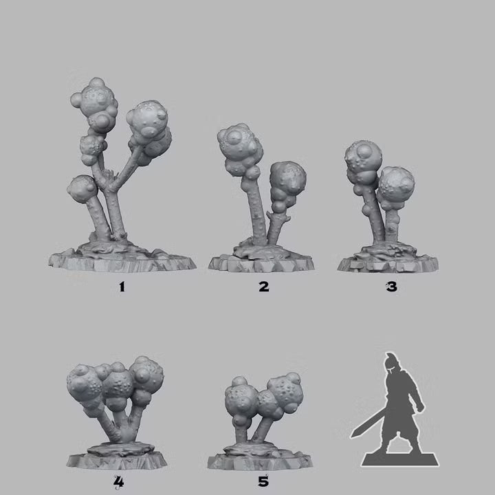 Alien Bulbs — creator scale reference; reference figure not included