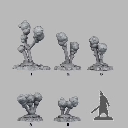 Alien Bulbs — creator scale reference; reference figure not included