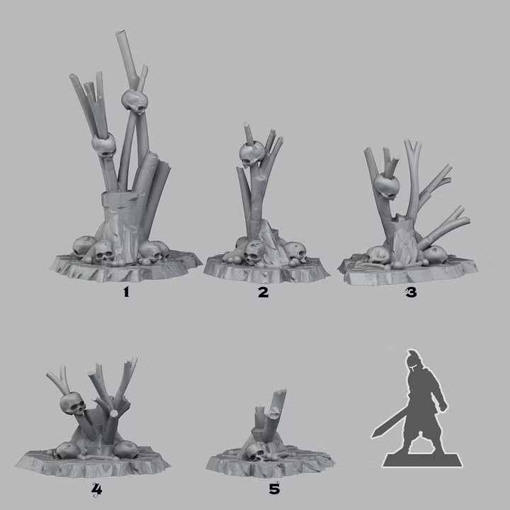 Cannibal Feast Branches — creator scale reference; reference figure not included