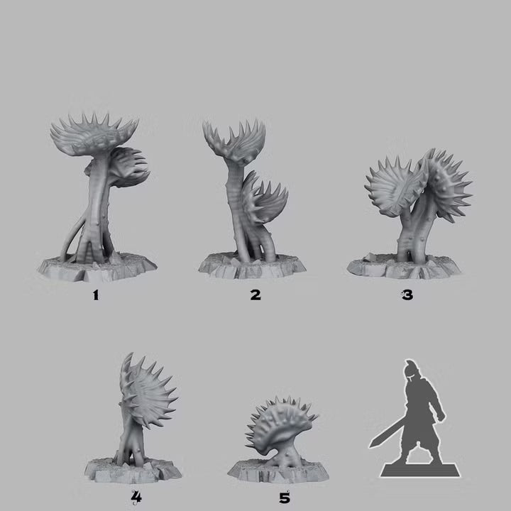 Carnivorous Plants — creator scale reference; reference figure not included