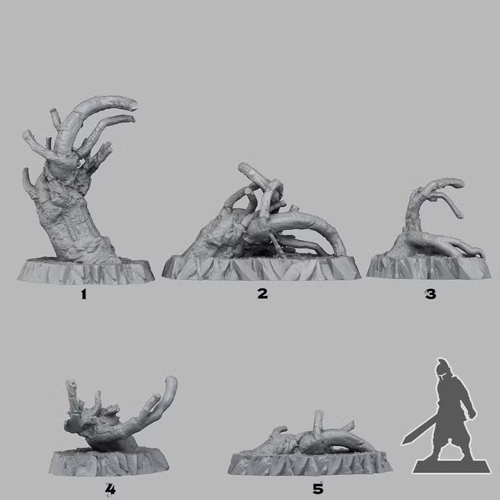 Desolation Trees — creator scale reference; reference figure not included