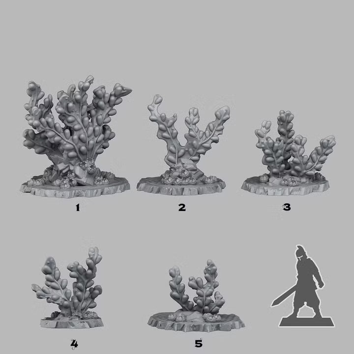 Giant Brown Algae — creator scale reference; reference figure not included