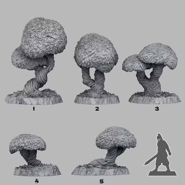Majestic Enchanted Trees (Fantastic Plants & Rocks) — creator scale reference; reference figure not included