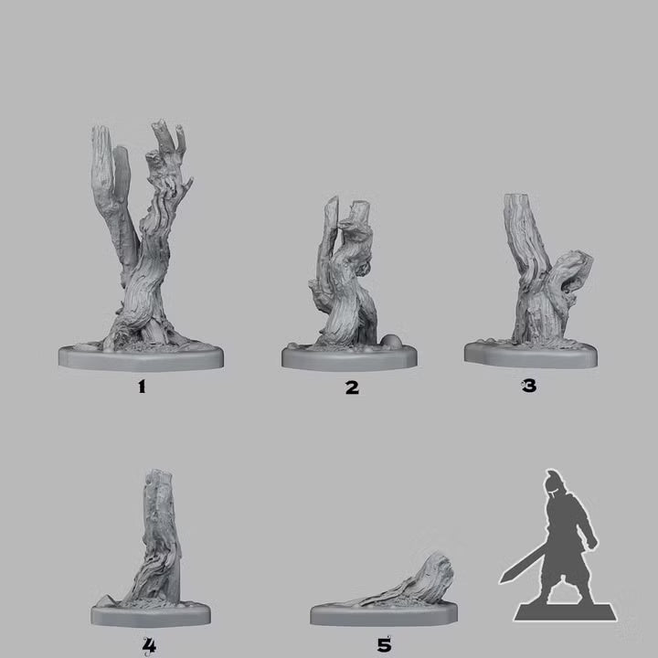 Marshy Dead Trees — creator scale reference; reference figure not included