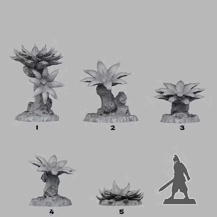 Pandora'S Flowers — creator scale reference; reference figure not included