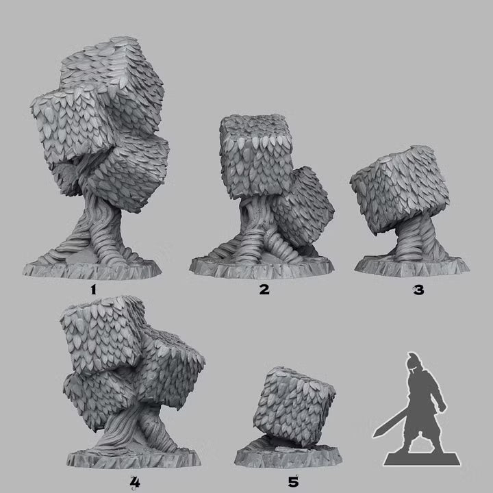 Red Queen'S Trees — creator scale reference; reference figure not included