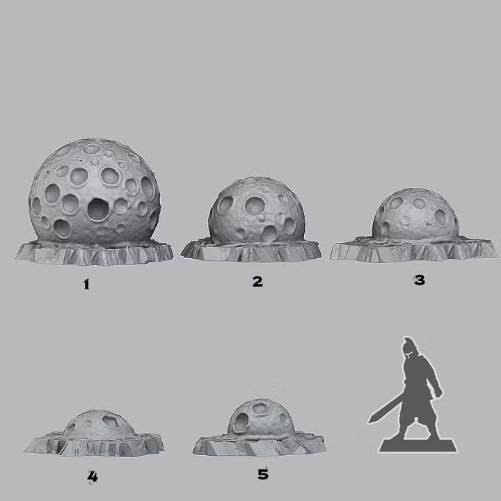 Poisonous Venusian Balls — creator scale reference; reference figure not included
