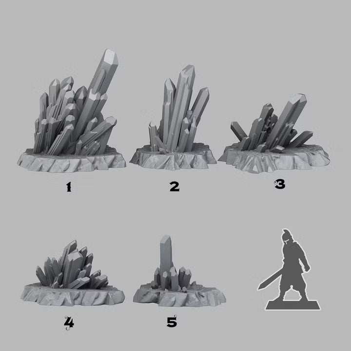 Magic Crystals — creator scale reference; reference figure not included