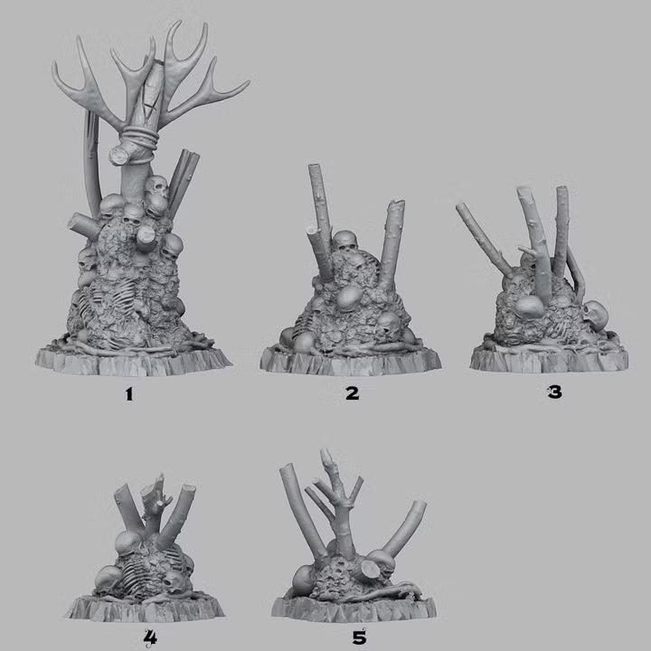 Witch Ornaments — creator scale reference; reference figure not included