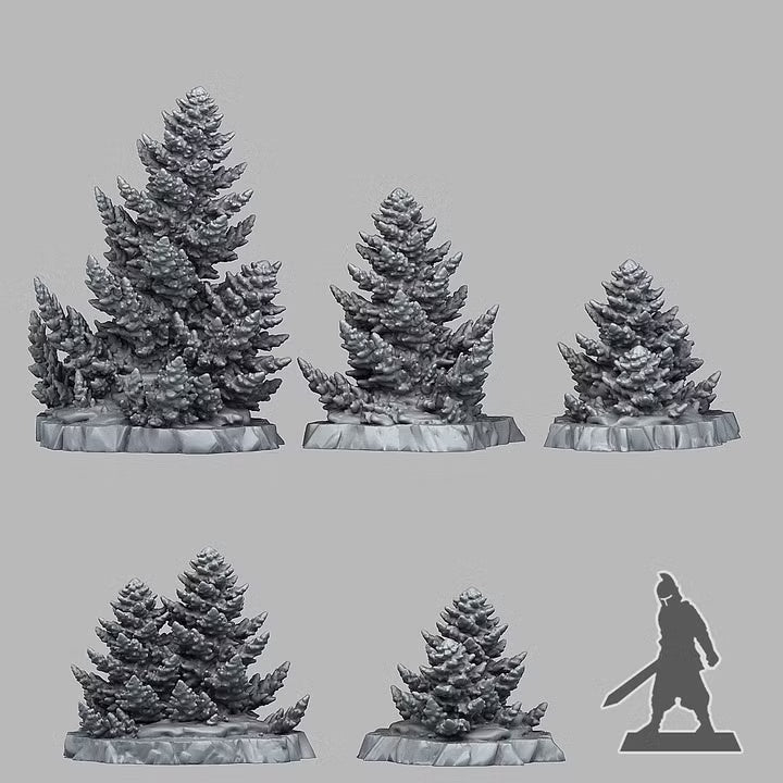 Ancient Pines — creator scale reference; reference figure not included