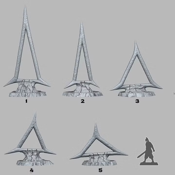 Cultist Burning Symbols — creator scale reference; reference figure not included