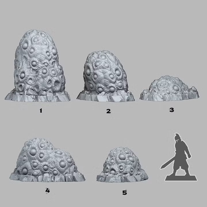 Underdark Eyes Plants — creator scale reference; reference figure not included