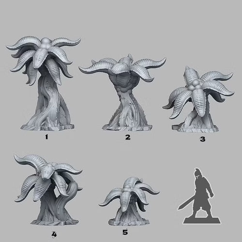 Alien Palms — creator scale reference; reference figure not included