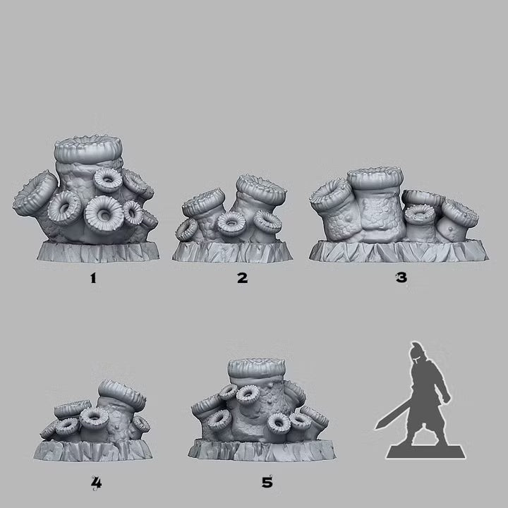 Cannon Coral — creator scale reference; reference figure not included