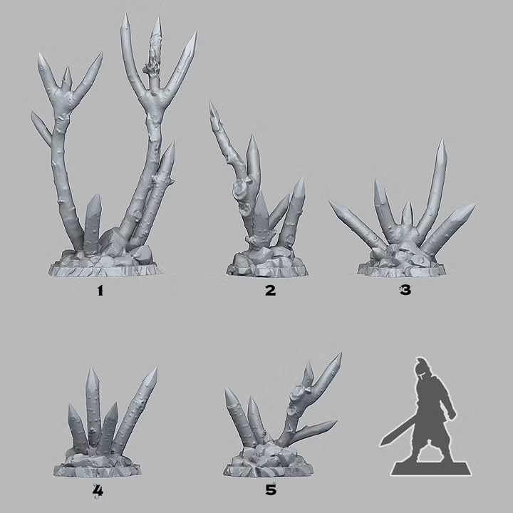 Abandoned Dangerous Sticks — creator scale reference; reference figure not included