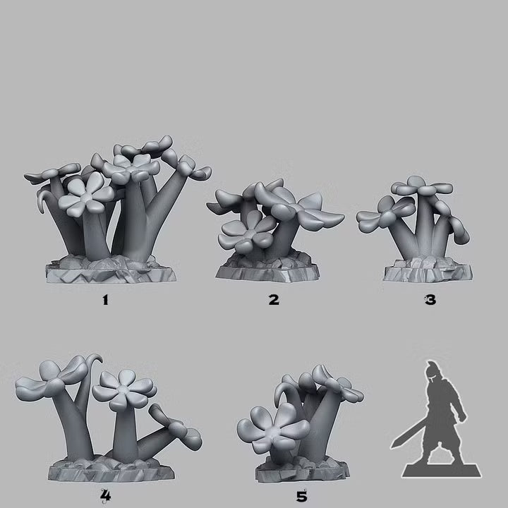 Magic Childish Flowers — creator scale reference; reference figure not included