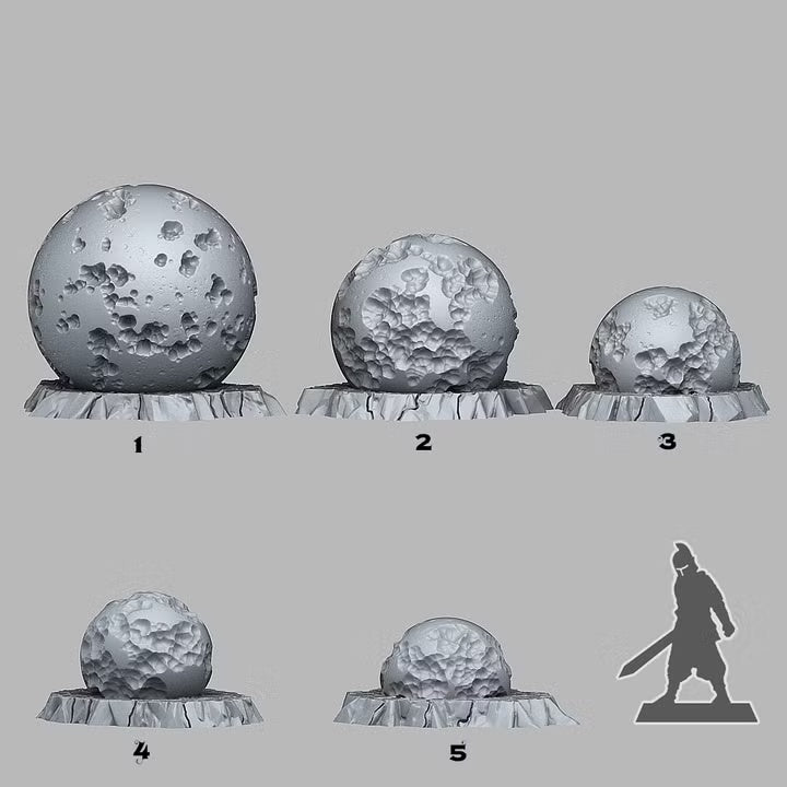 Necrotic Focus Crystals — creator scale reference; reference figure not included