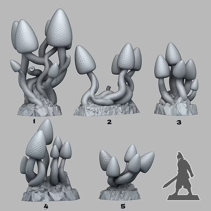 Lemondrop Mushrooms — creator scale reference; reference figure not included
