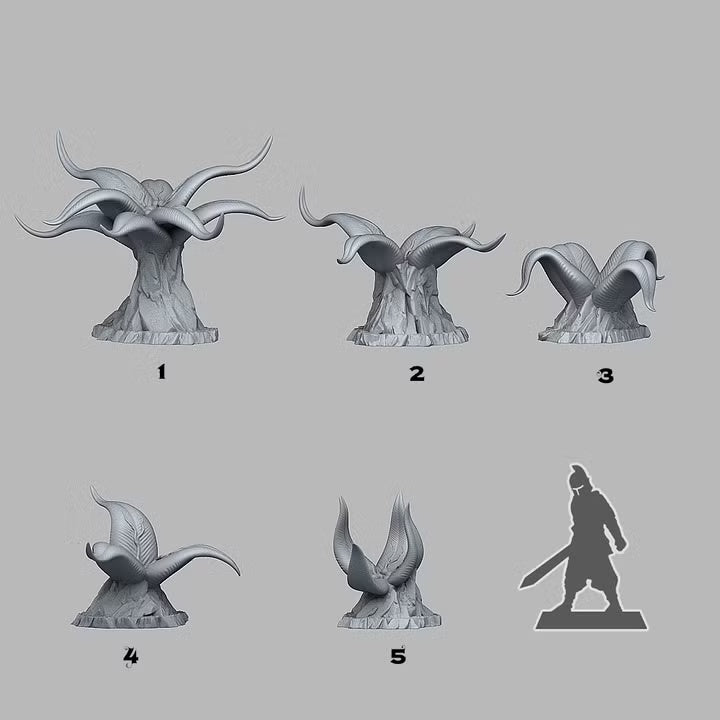 Elegant Poisonous Plants — creator scale reference; reference figure not included