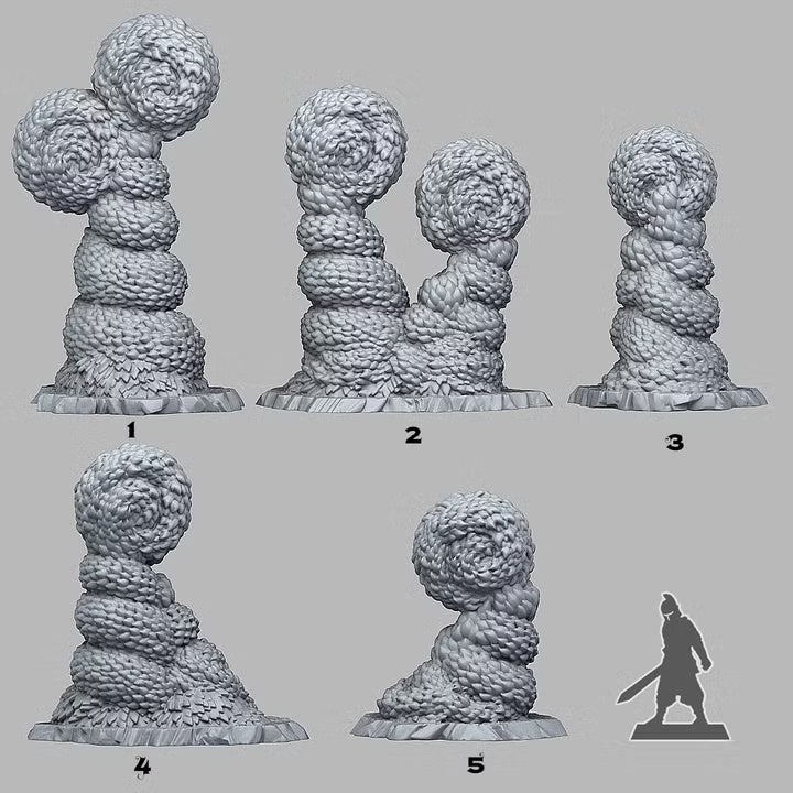 Majestic Hedge — creator scale reference; reference figure not included
