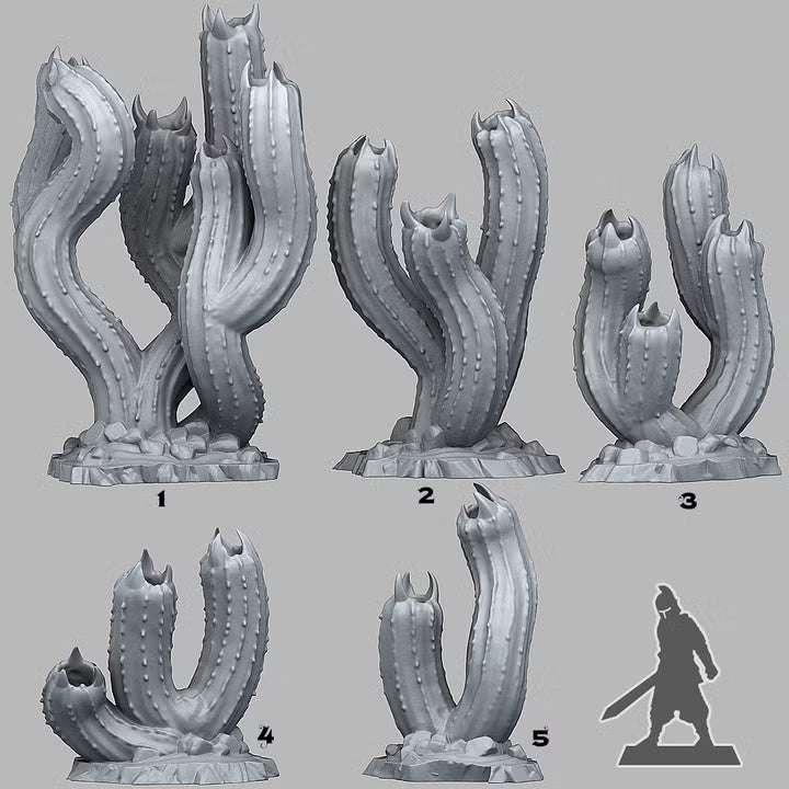 Carnivorous Cactus — creator scale reference; reference figure not included