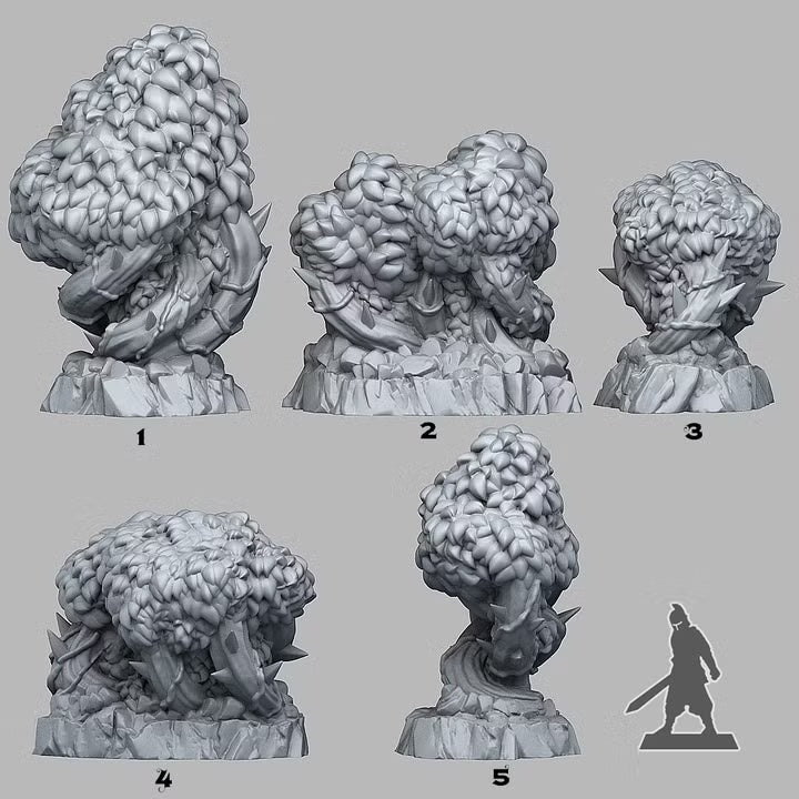 Magical Bramble Trees — creator scale reference; reference figure not included