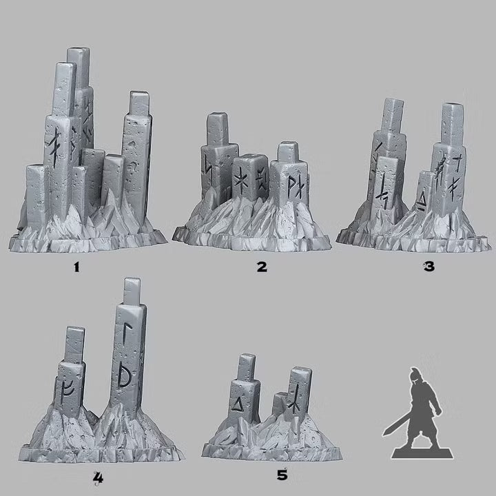 Northmen Ruins — creator scale reference; reference figure not included
