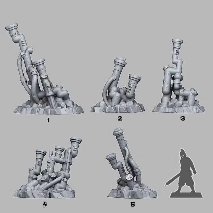 Abandonned Acid Pipes — creator scale reference; reference figure not included